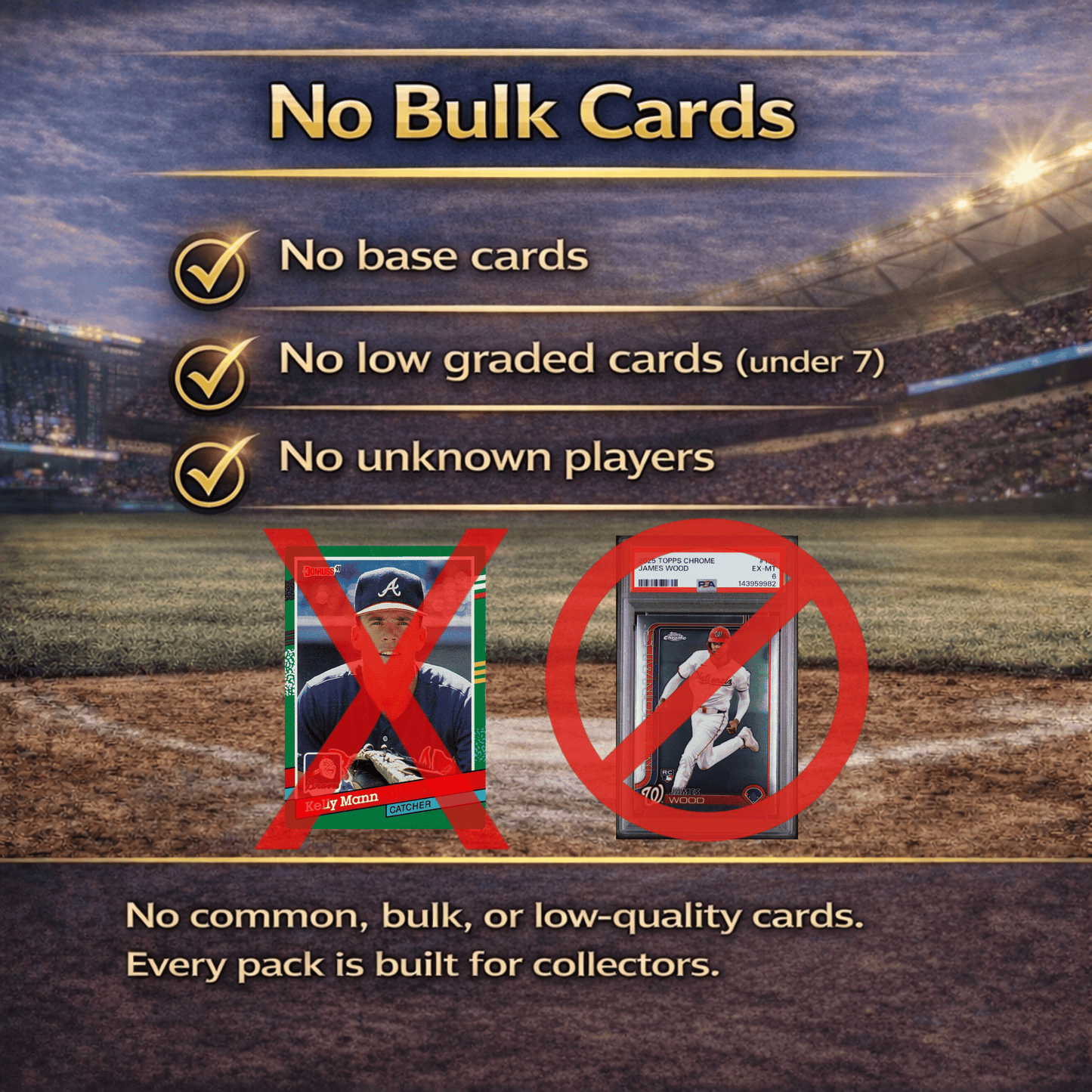 Baseball Graded Card Mystery Pack (3 Cards) – 1 Graded PSA/BGS, 1 Auto or Memorabilia, 1 Rookie/Parallel