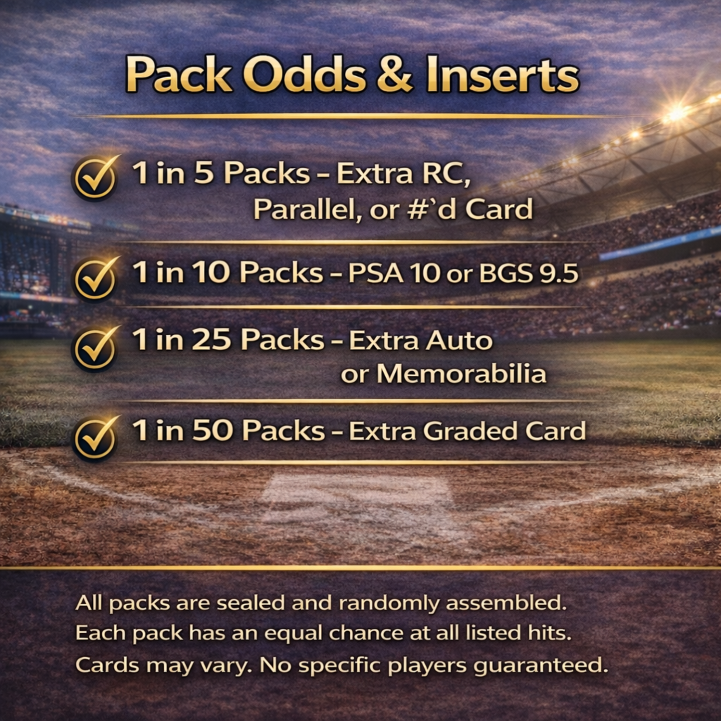 Baseball Graded Card Mystery Pack (3 Cards) – 1 Graded PSA/BGS, 1 Auto or Memorabilia, 1 Rookie/Parallel